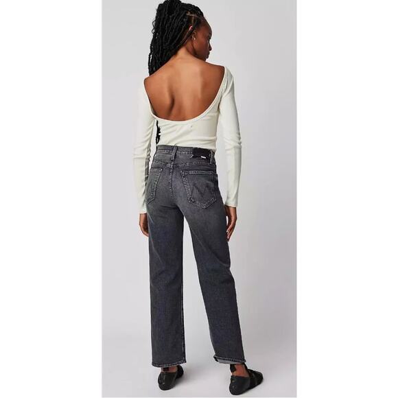 MOTHER Superior Jeans The Rambler Zip Flood - Wash Outta Sight Size 25 - Picture 4 of 16